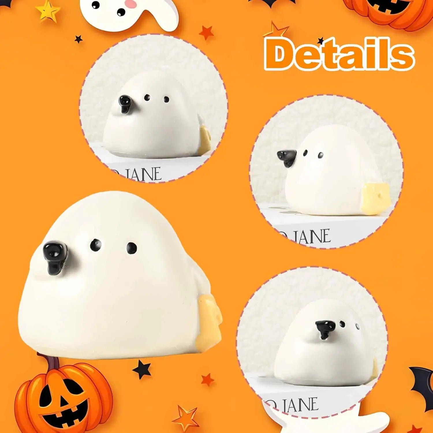 1 PCS Cute Halloween Ghost Figurine
