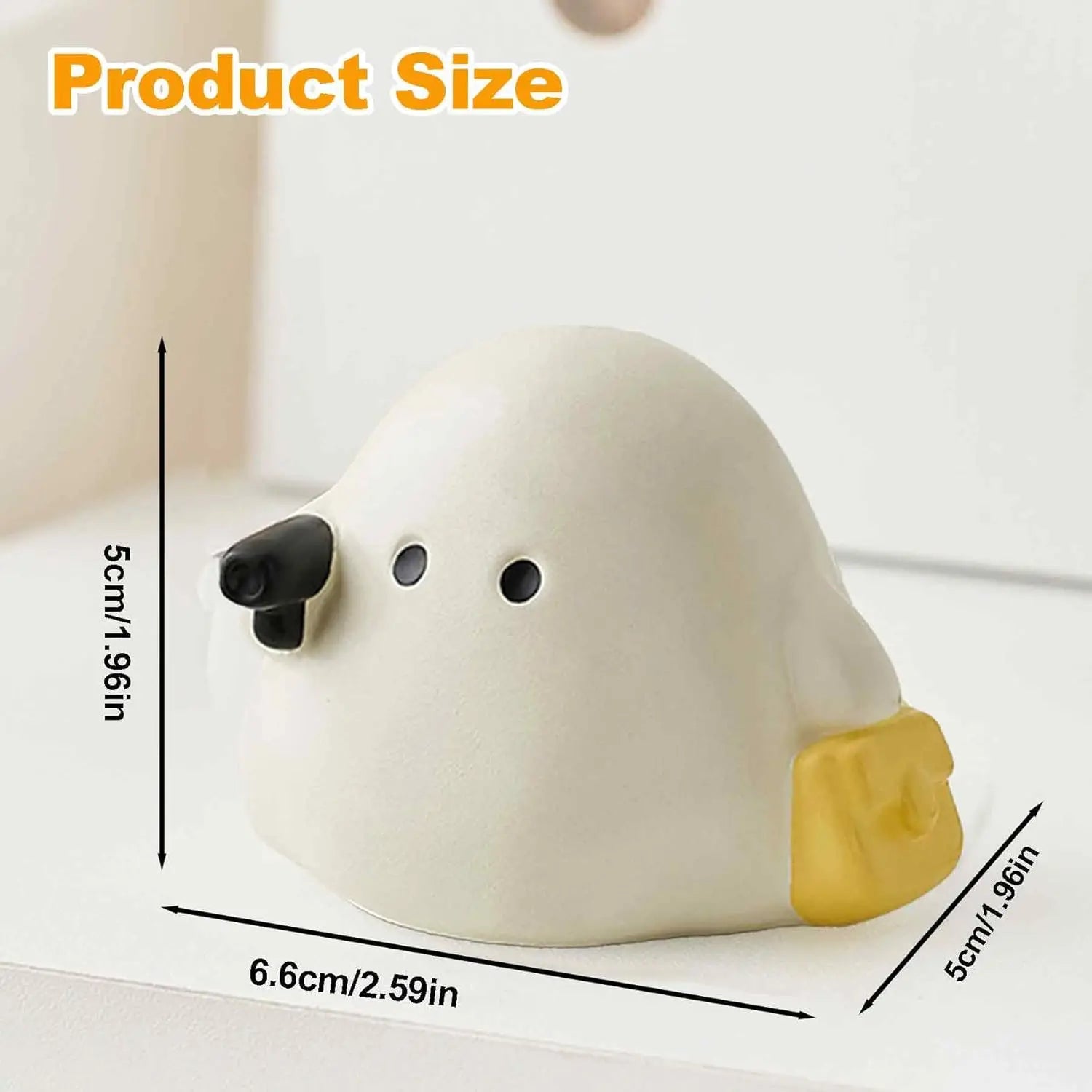 1 PCS Cute Halloween Ghost Figurine