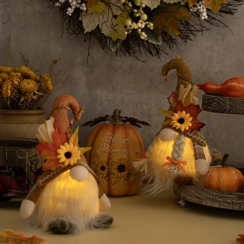 Glowing Gnomes Doll Handmade