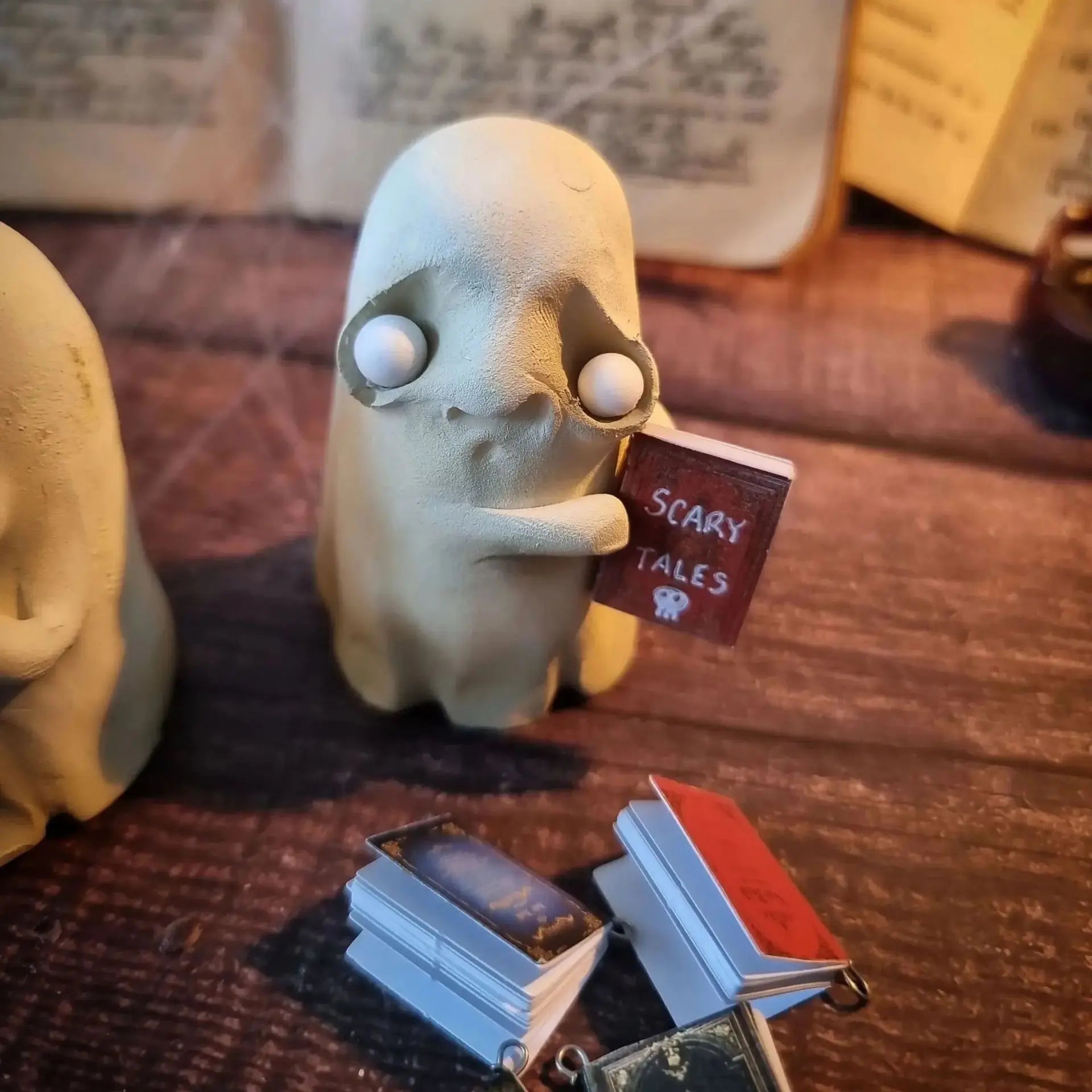 Spooky Bookish Ghost Decor