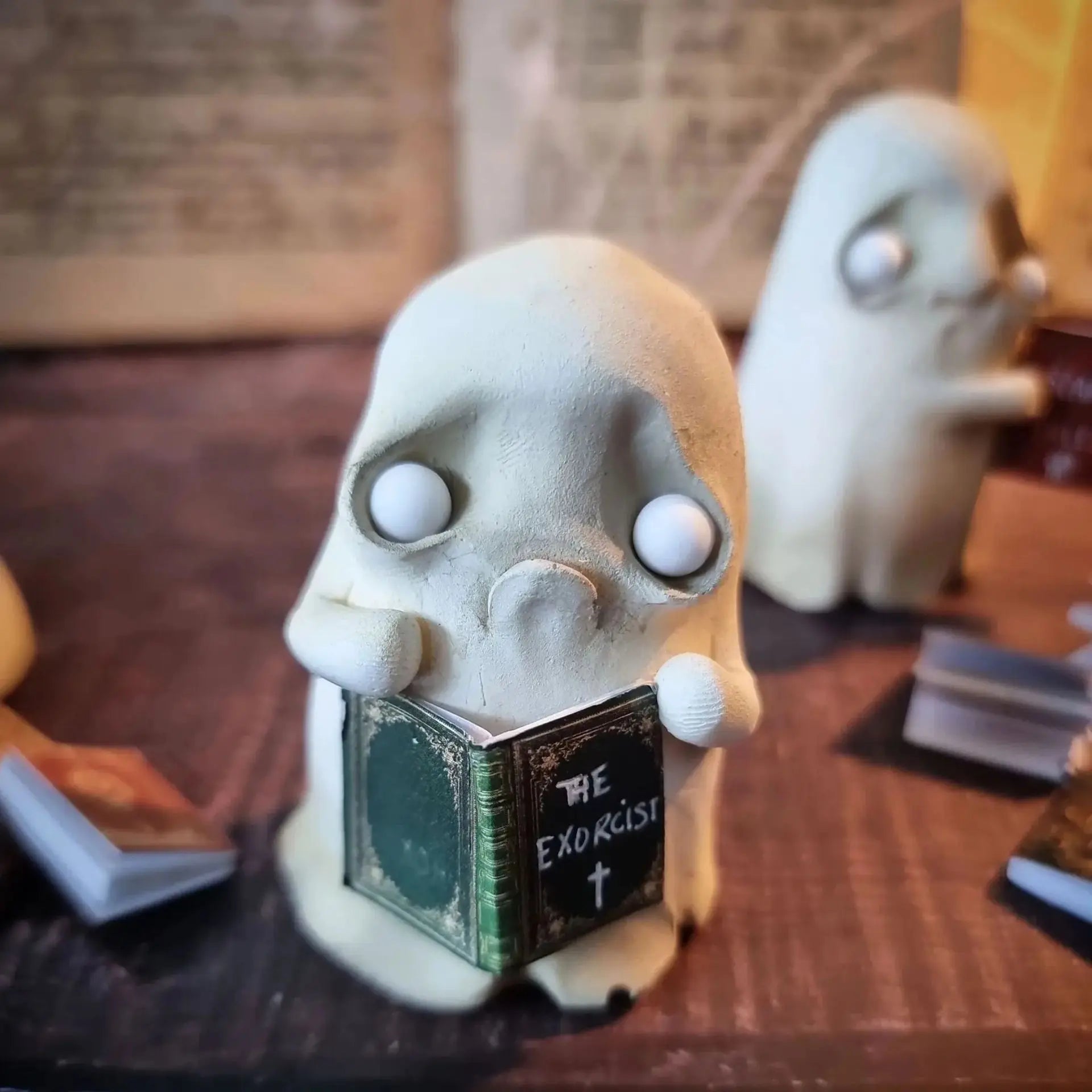 Spooky Bookish Ghost Decor